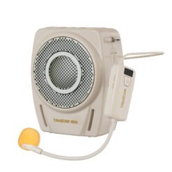 Loa trợ giảng cao cấp Takstar E8W màu begie phiên bản micro cài đầu