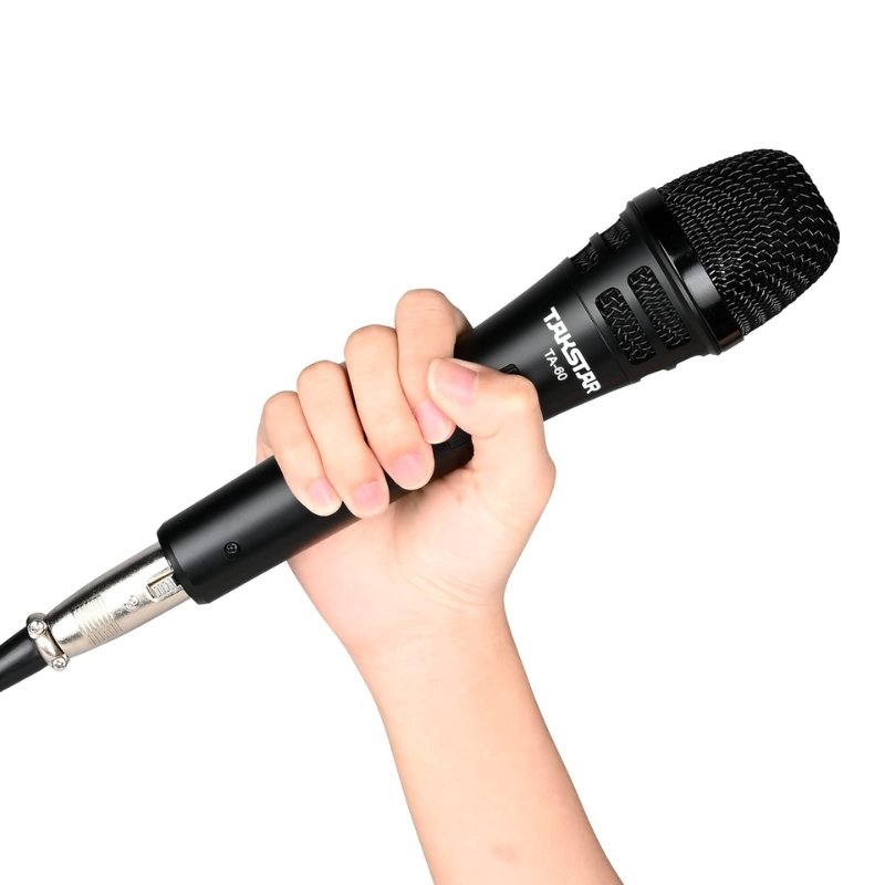 Micro có dây cầm tay cao cấp chính hãng Takstar TA-60 hát karaoke cực hay