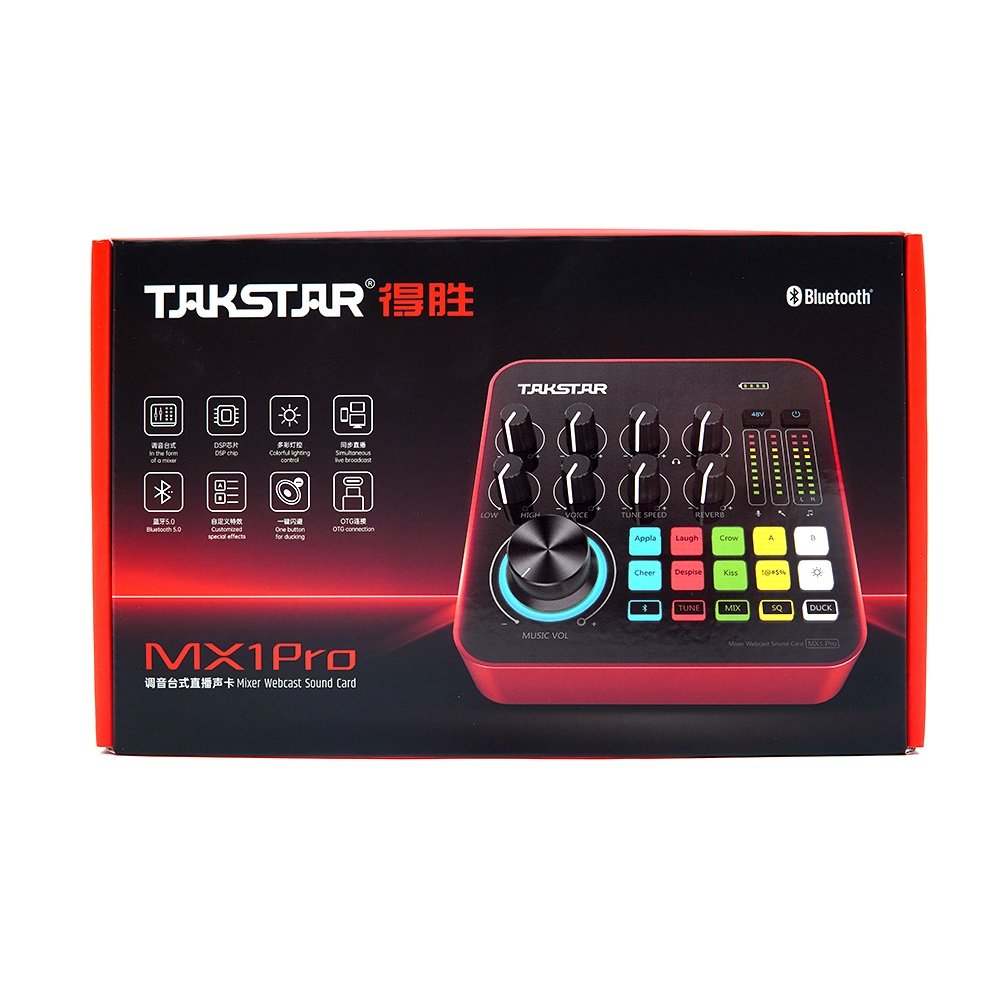 Sound card livestream Takstar MX1 PRO | Chính hãng Takstar, livestream đa nền tảng - Ảnh 10