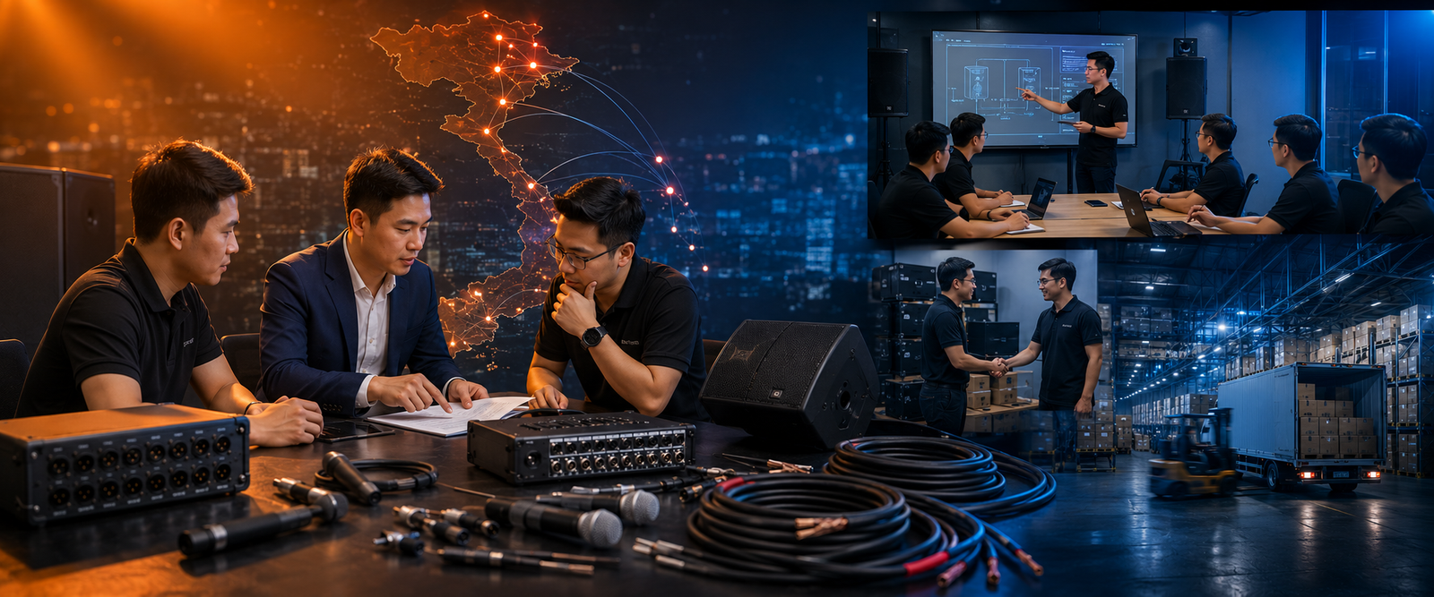 Falasi audio cable kết nối không giới hạn